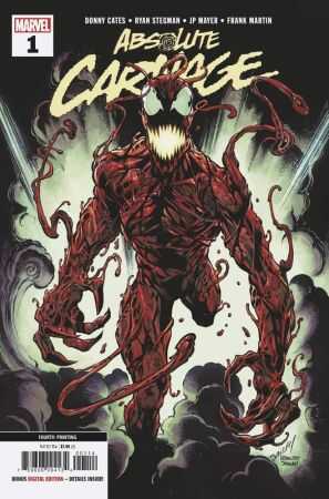 Marvel - ABSOLUTE CARNAGE # 1 FOURTH PRINTING BAGLEY VARIANT