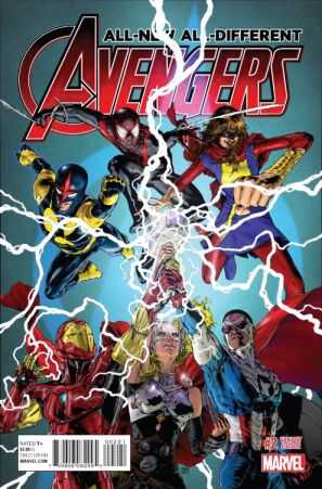 Marvel - ALL NEW ALL DIFFERENT AVENGERS # 2 1:25 JIMENEZ VARIANT