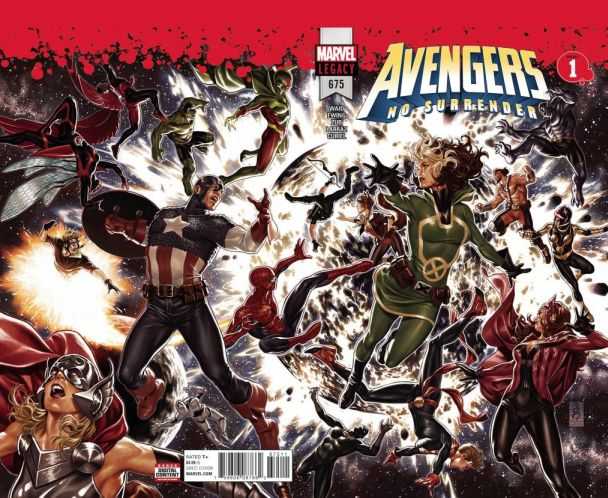 Marvel - Avengers # 675 (No Surrender) Lenticular Variant