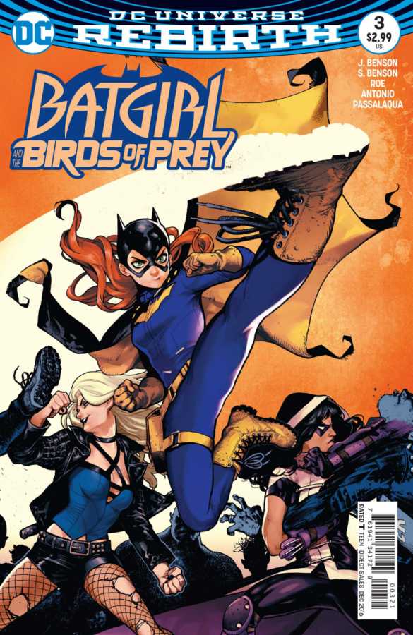 DC - Batgirl And The Birds Of Prey # 3 Variant
