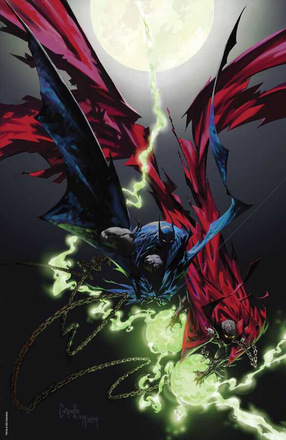 DC Comics - BATMAN SPAWN # 1 (ONE SHOT) COVER J GREG CAPULLO & TODD MCFARLANE GLOW IN THE DARK VARIANT