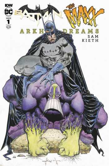 DC Comics - BATMAN THE MAXX ARKHAM DREAMS # 1 COVER B SAM KEITH SIGNED