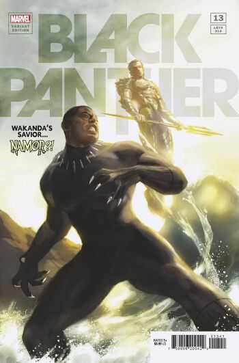 Marvel - BLACK PANTHER (2022) # 13 MERCADO SPOILER VARIANT
