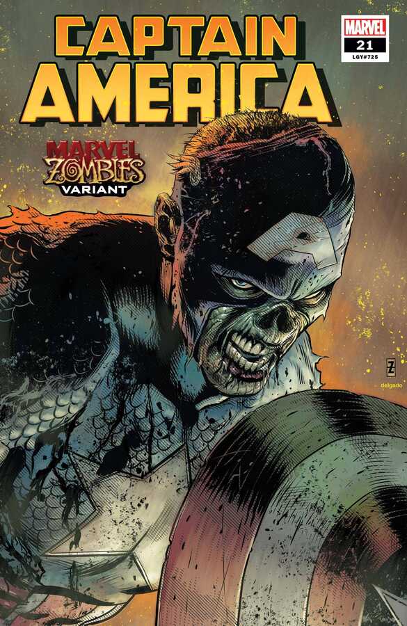 Marvel - Captain America (2018) # 21 Patrick Zircher Marvel Zombies Variant