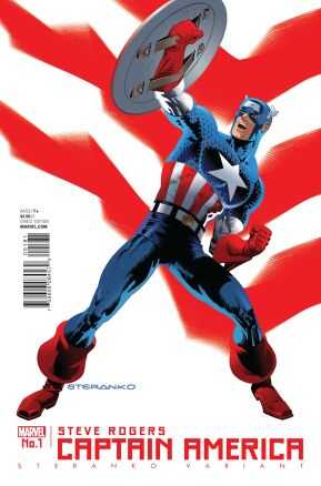 Marvel - CAPTAIN AMERICA STEVE ROGERS # 1 STERANKO VARIANT