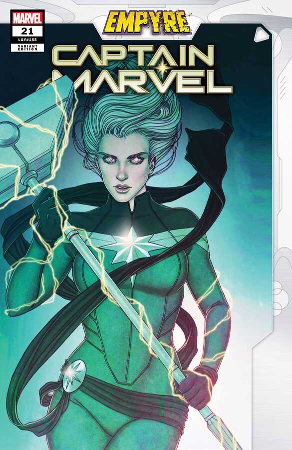 Marvel - CAPTAIN MARVEL (2019) # 21 FRISON EMPYRE VARIANT