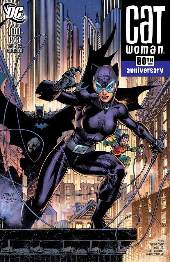 DC Comics - Catwoman 80th Anniversary 100 Page Super Spectacular # 1 2000s Jim Lee Variant