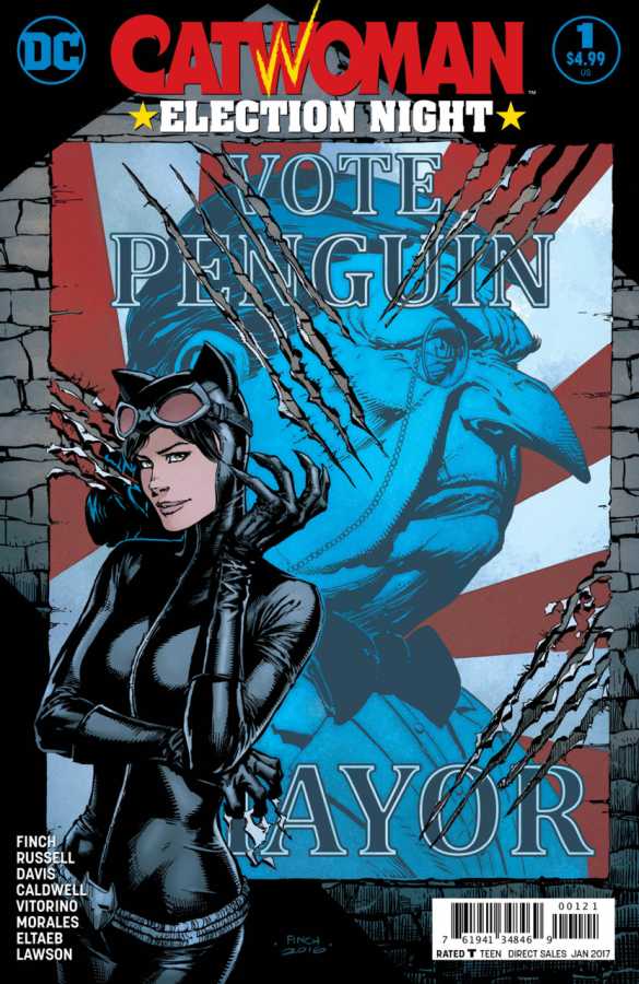 DC Comics - Catwoman Election Night # 1 Variant (One-Shot)