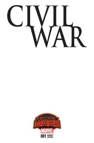 Marvel - Civil War # 1 SWA Blank Variant