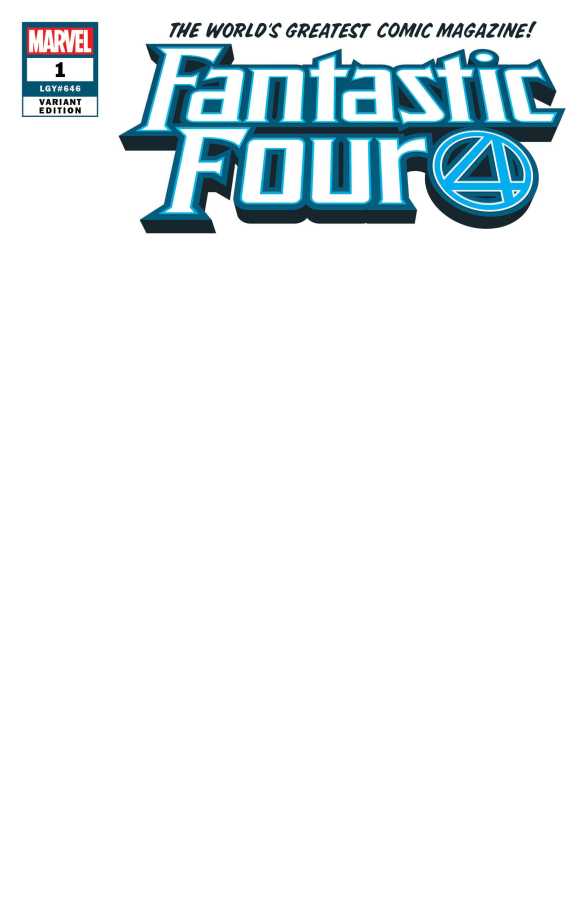 Marvel - Fantastic Four # 1 Blank Variant