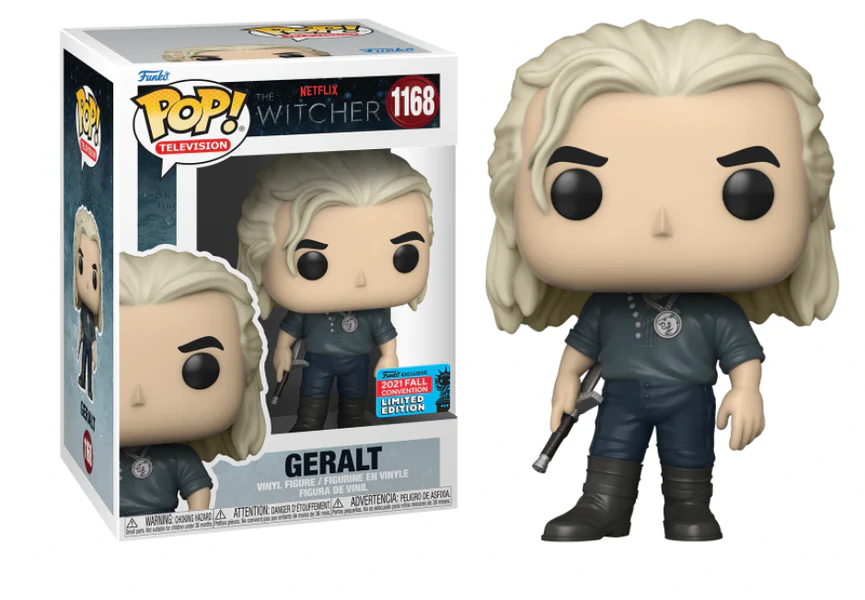 Funko - FUNKO POP WITCHER GERALT 2022 FALL CONVENTION LIMITED EDITION