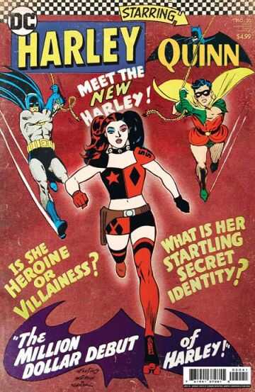 DC Comics - HARLEY QUINN # 20 COVER C RYAN SOOK HOMAGE CARD STOCK VARIANT