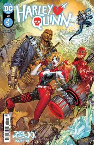 DC Comics - HARLEY QUINN # 21 COVER A JONBOY MEYERS
