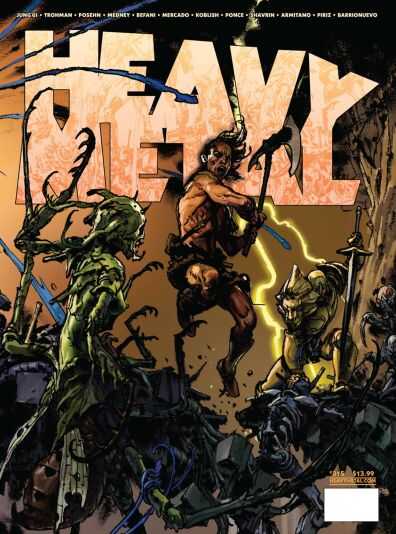 DC Comics - HEAVY METAL # 315 COVER A KIM JUNG GI