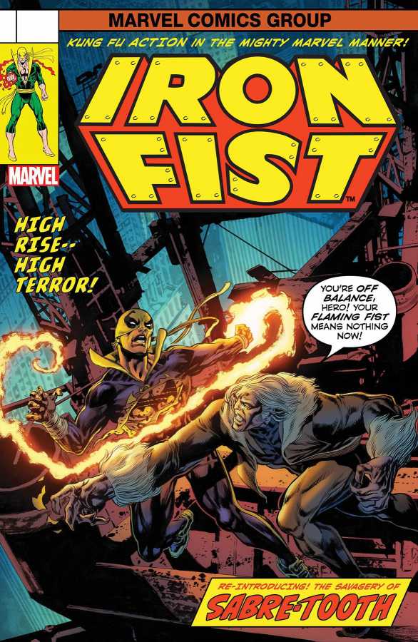 Marvel - Iron Fist # 73 Perkins Lenticular Homage Variant