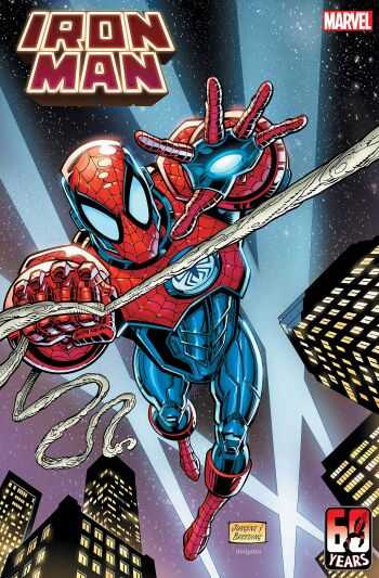 Marvel - IRON MAN # 19 JURGENS SPIDER-MAN VARIANT