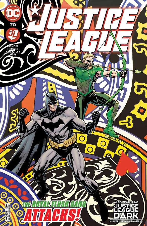 DC Comics - JUSTICE LEAGUE # 70 CVR A PAQUETTE