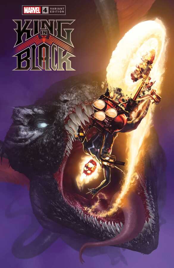 Marvel - KING IN BLACK # 4 (OF 5) 1:50 DRAGON RAHZZAH VAR