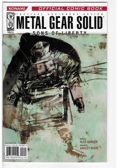 IDW - METAL GEAR SOLID SONS OF LIBERTY # 2 COVER B