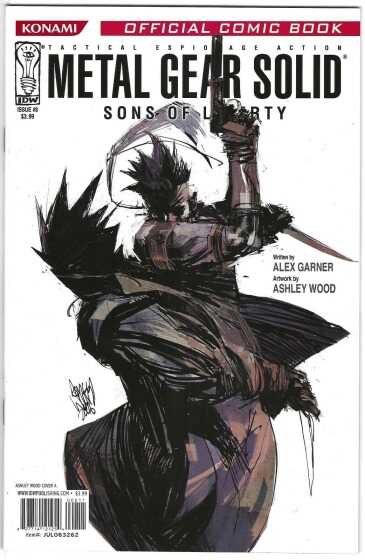 IDW - METAL GEAR SOLID SONS OF LIBERTY # 8 COVER A