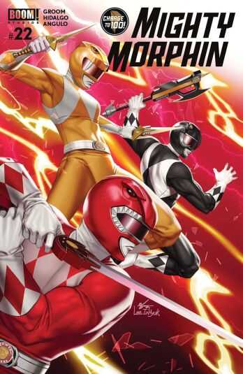 Boom! Studios - MIGHTY MORPHIN # 22 COVER A LEE