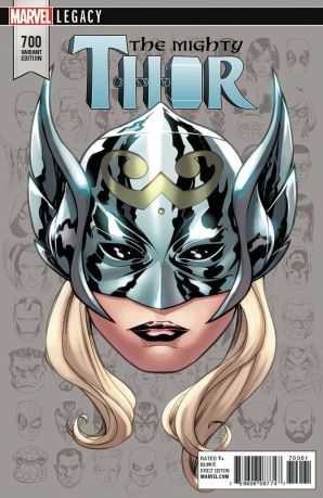 Marvel - Mighty Thor # 700 McKone Headshot Variant