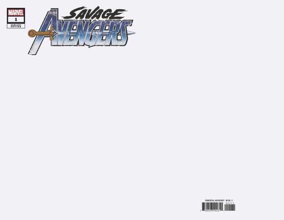Marvel - Savage Avengers # 1 Blank Variant