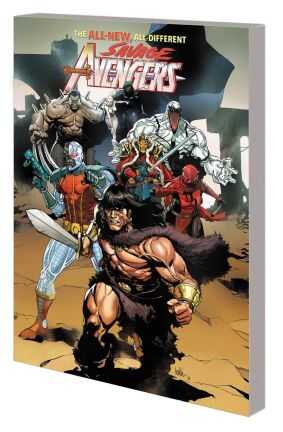 Marvel - SAVAGE AVENGERS (2022) VOL 1 TIME IS THE SHAPEST EDGE TPB